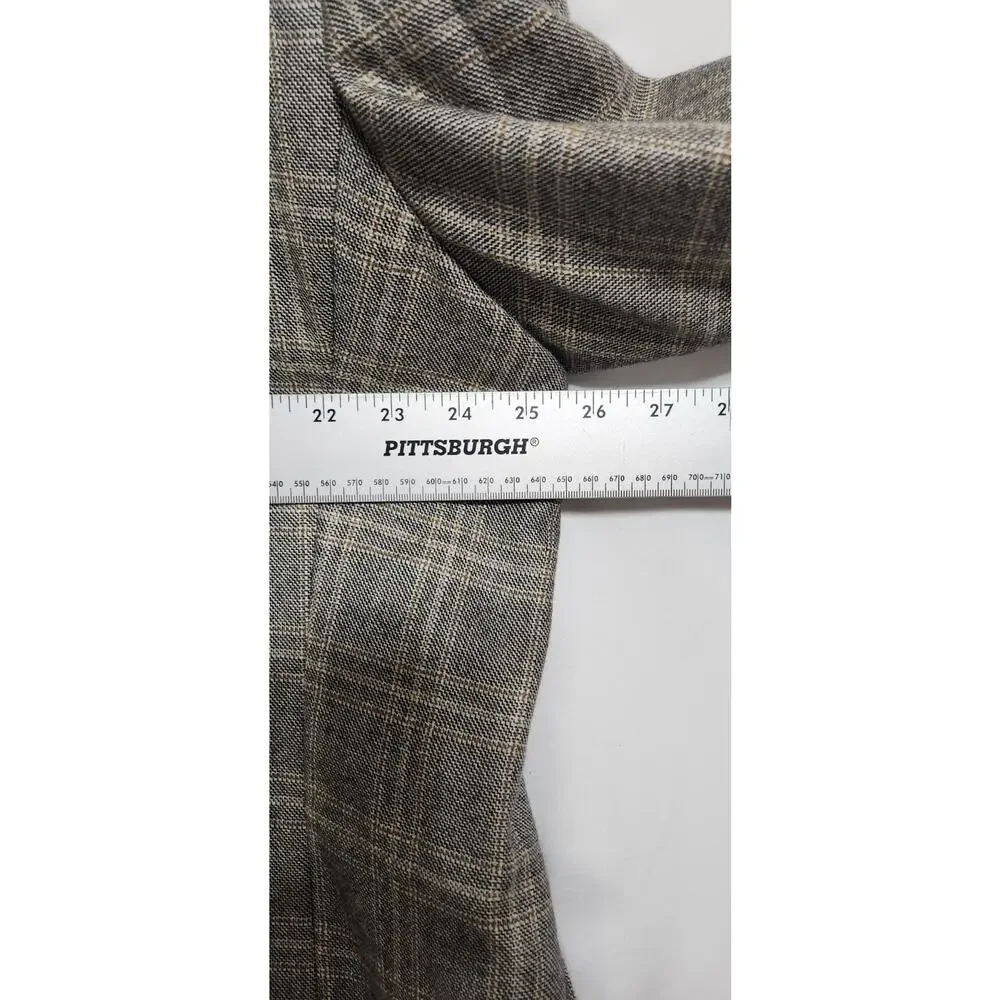 Hart Schaffner Marx Coat Loro Piana 100% Worsted Cashmere 50R See‎ Pics READ!
